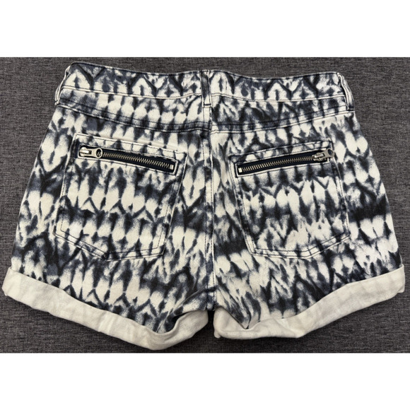 Isabel Marant Short Girls for H&M Denim Tie-Dye Blue Size 13-14Y - Picture 2 of 8